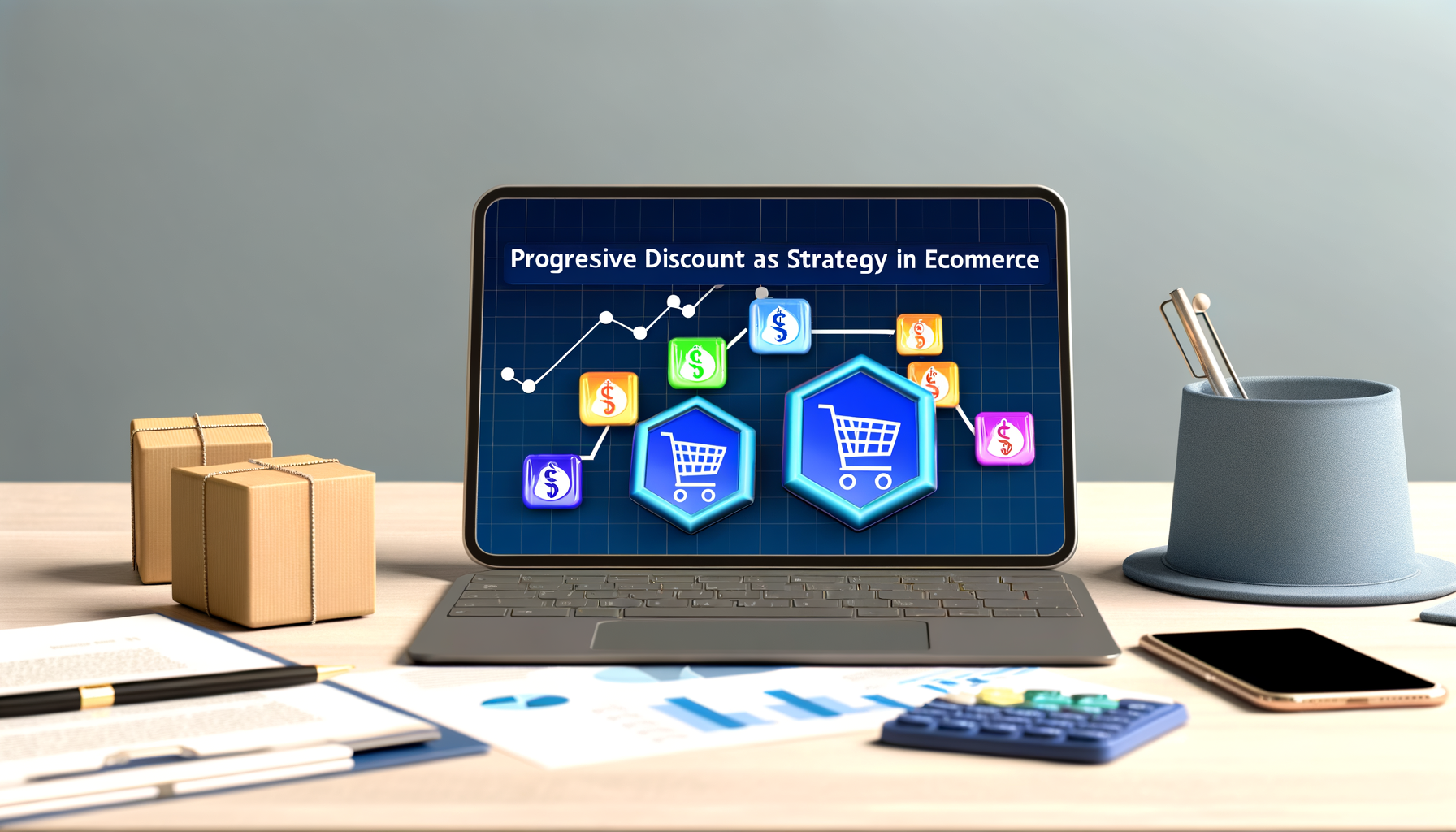 Estratégia de desconto progressivo no e-commerce