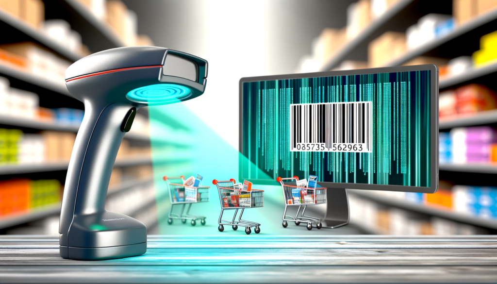Código de barras facilitando gestão de estoque em e-commerce